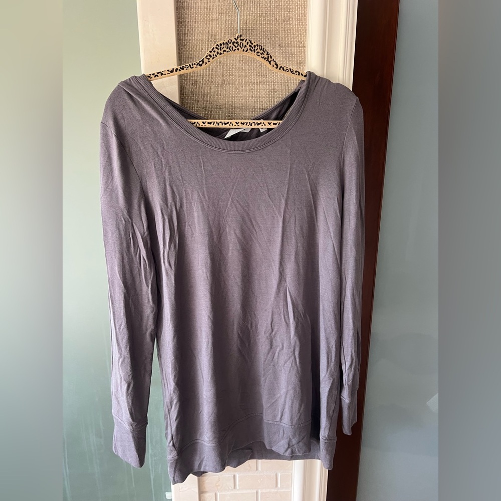 Athleta Women's Lavender Long Sleeve Top